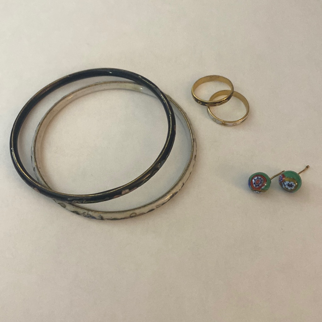 Cloisonn Jewelry Bracelets  Rings